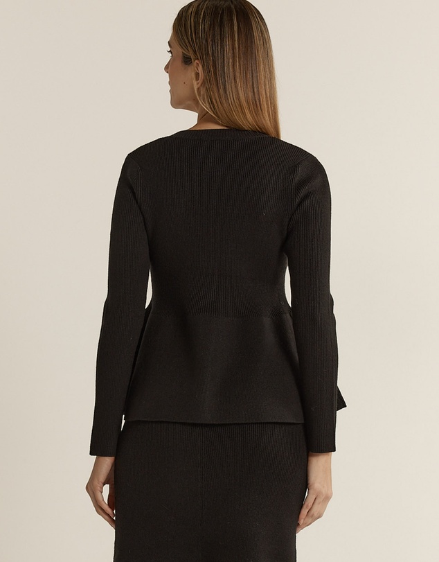 Fate + Becker - Vale Peplum Cardigan