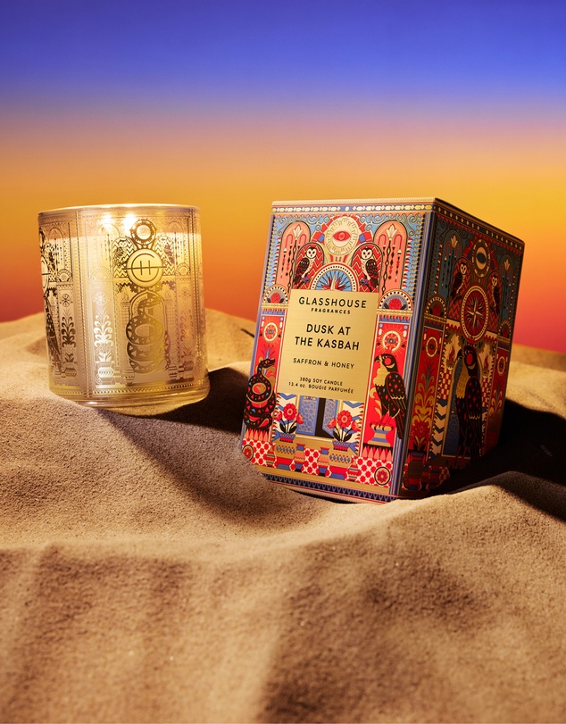 Glasshouse Fragrances - Dusk At The Kashbah 380g Soy Candle