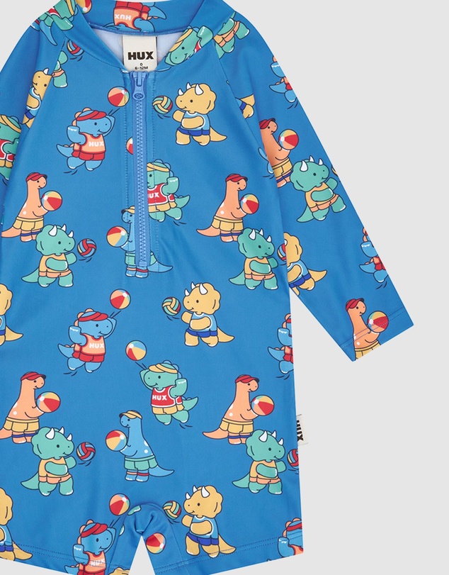 Huxbaby - Beach Volleyball Dino Swimsuit - Babies-Kids