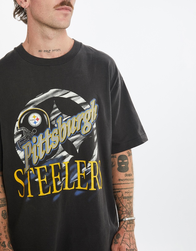 Vintage by The Real Deal - Pre Loved - Vintage 90s NFL Pittsburgh Steelers Tee