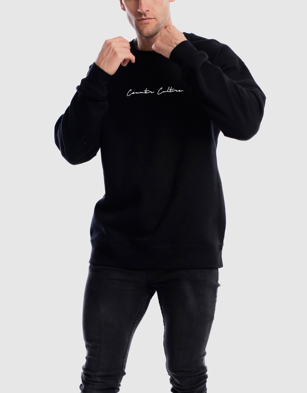 Counter Culture - Autograph Embroidery Crewneck