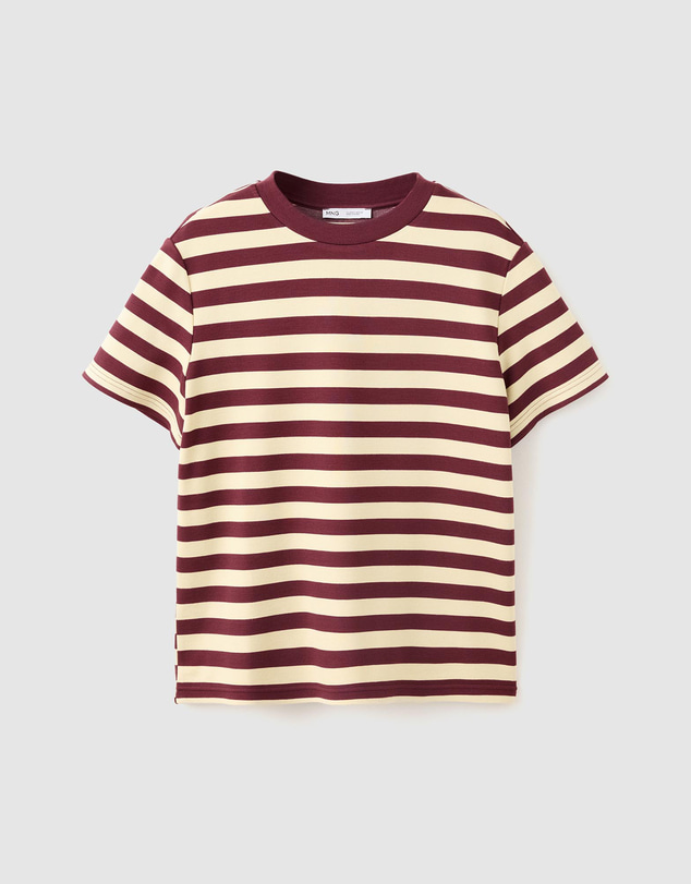 M.N.G - Striped Short-Sleeved T-Shirt