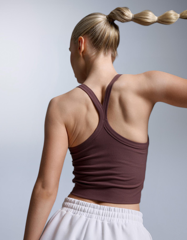 2XU - Fluid Tencel Rib Crop Singlet