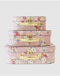 Alimrose - Kids Carry Case Set Vintage Rose