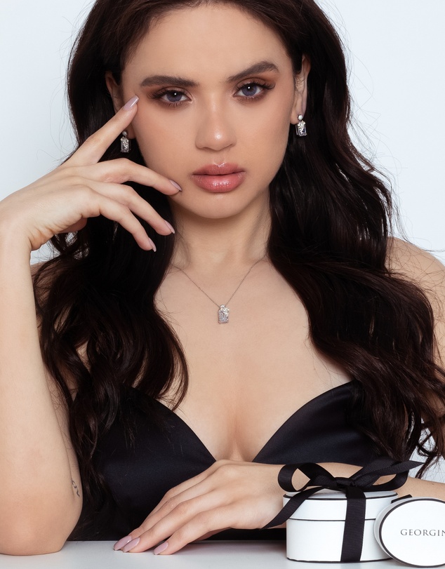 Georgini - Summer Sorbet Bubblegum Blossom Pendant