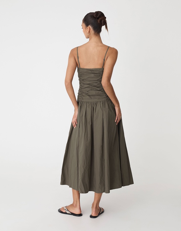 Forcast - Cathy Cotton Modal Midi Dress