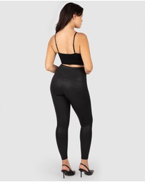 B Free Intimate Apparel - Faux Leather Leggings