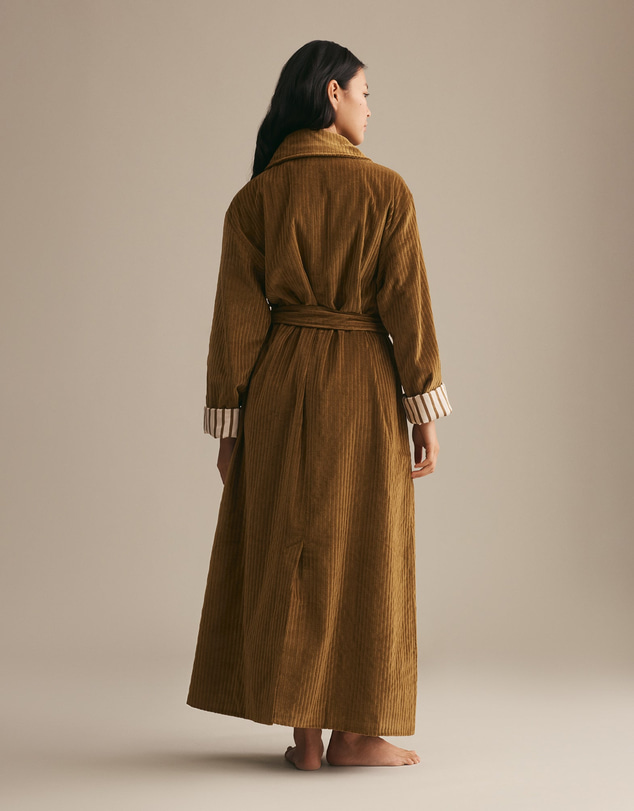Resting - Ribbed Velvet Ace Robe