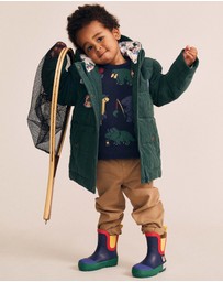 Huxbaby - Camp Hux Cord Puffer Jacket - Babies