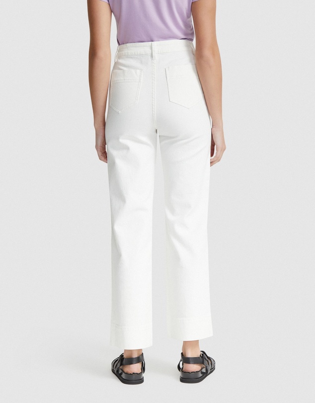 Oxford - Alexa Patch Pocket Wide Leg Jeans