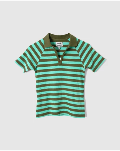 Damson Madder - Delphi Polo Top
