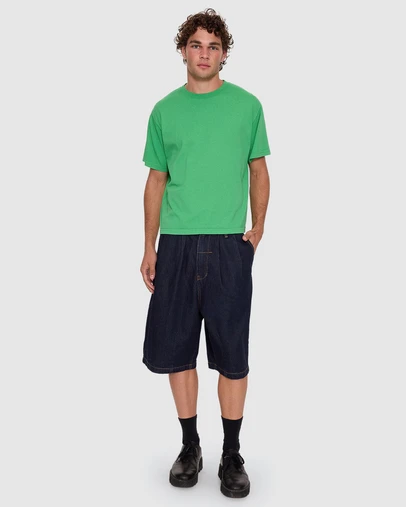Thrills - Chaos Barrel Leg Denim Balloon Baggy Shorts