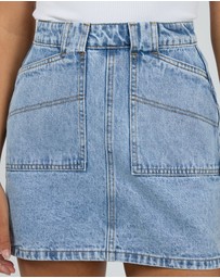 All About Eve - Becca Skirt Light Blue