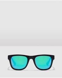 Hawkers Co - HAWKERS - Black Emerald TOX Sunglasses for Men and Women UV400