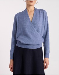 David Lawrence - Lark Wrap Knit Jumper