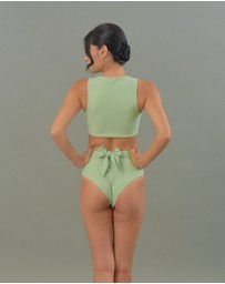 Fiola Rose Swim - Leilani High Waisted Bottoms