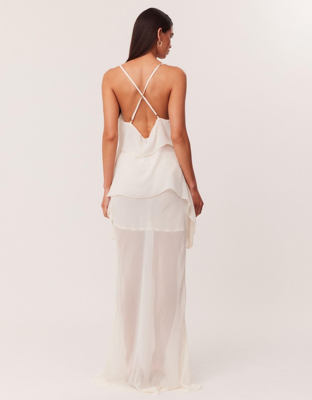 SNDYS - Tamara Sheer Maxi Skirt