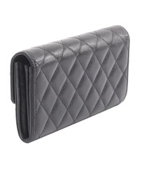 Pre-Loved by Azura Reborn - Pre-Loved Quilted Caviar Bifold Wallet