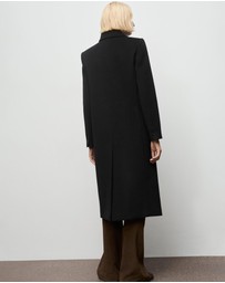 M.N.G - Double-Breasted Wool Coat