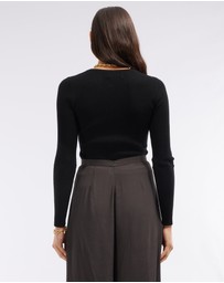 Amelius - Afina Long Sleeve Knit Top