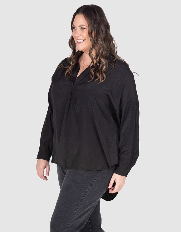 Love Your Wardrobe - Iris Soft Placket Shirt
