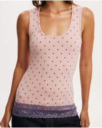 Cotton On - Becca Lace Tank