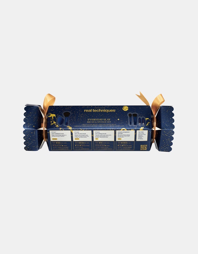 Real Techniques - STARLIGHT GIFTING - Everyday Slay Brush & Sponge Set