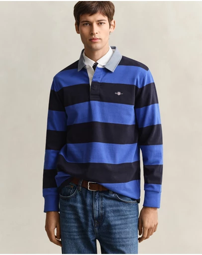 Gant - Chambray Stripe Heavy Rugger