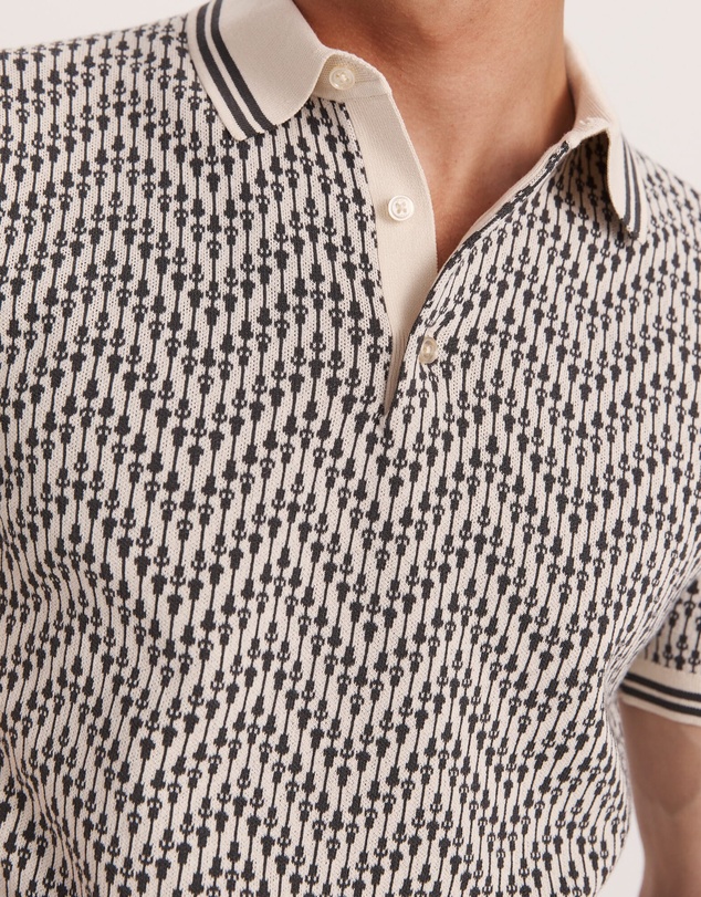 SABA - Monte Linear Knit Polo