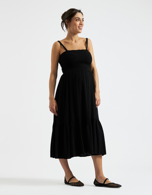 Ripe Maternity - Blair Shirred Dress