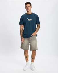 Thrills - Slacker Relaxed Denim Shorts