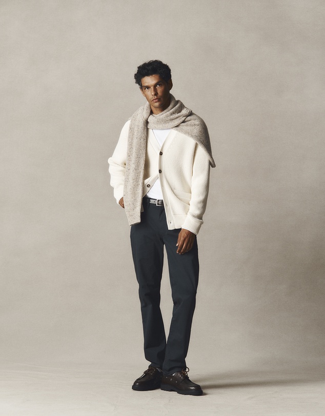 Country Road - Cotton Rib Cardigan