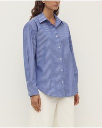 Assembly Label - Anais Stripe Long Sleeve Shirt
