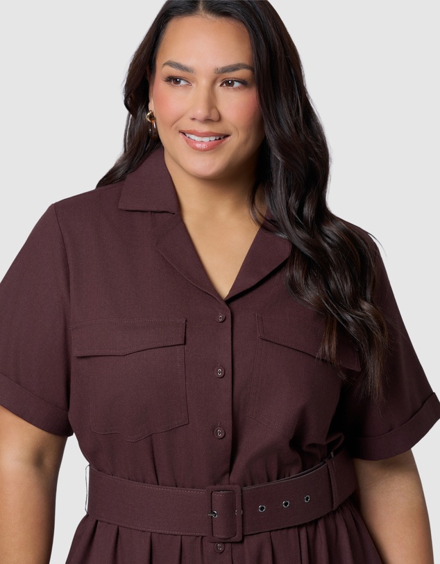Something 4 Olivia - Gabrielle Linen Maxi Dress