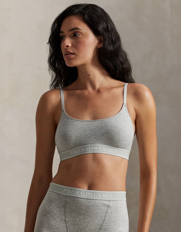 Polo Ralph Lauren - Polo Essentials Organic Cotton Unlined Scoop Bralette