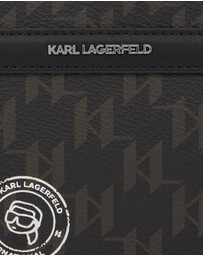 Karl Lagerfeld - Ikon Monogram Small Top-Handle Bag
