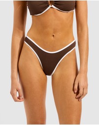 Seafolly - Beach Bound Scoop High Cut Rio Pants