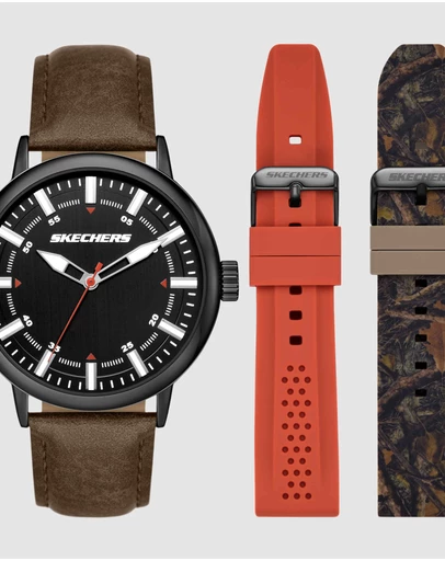 Skechers - Sets Brown Analogue Watch