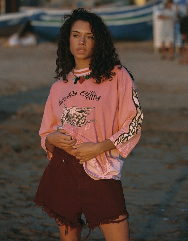 KINGA CSILLA - KC Essentials Reckless Denim Shorts