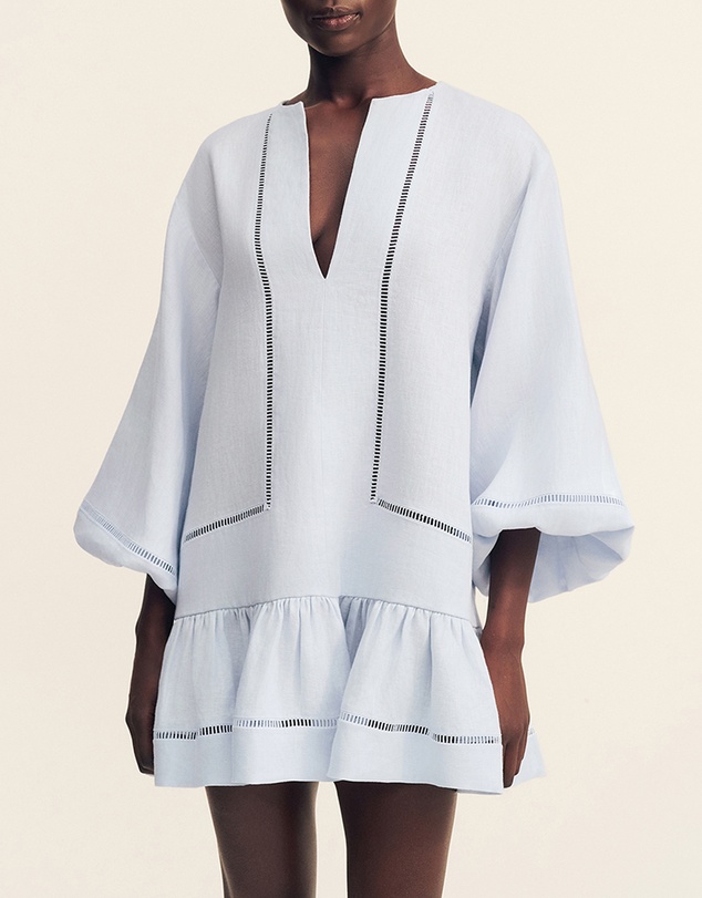 Shona Joy - Tommy Balloon Sleeve Mini Dress