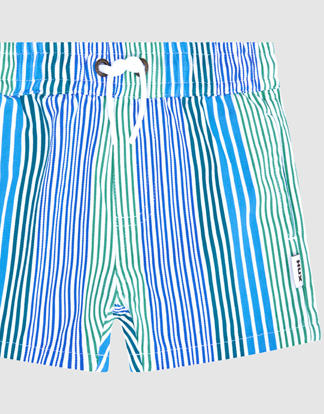 Huxbaby - Variegated Stripe Shorts - Babies-Teens