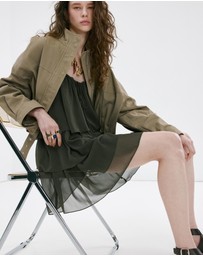 M.N.G - Short Ruffled Dress