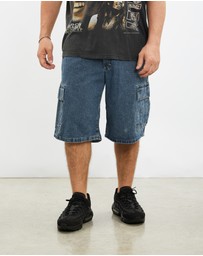 Vintage by The Real Deal - Pre Loved - Vintage Lee Denim Cargo Shorts