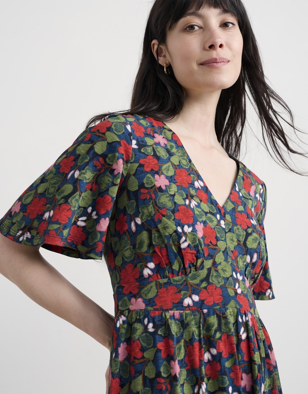 Seasalt - Chateaux Half Sleeve Maxi Dress
