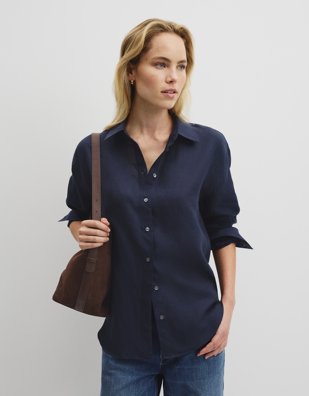 Country Road - Oversized Linen Shirt