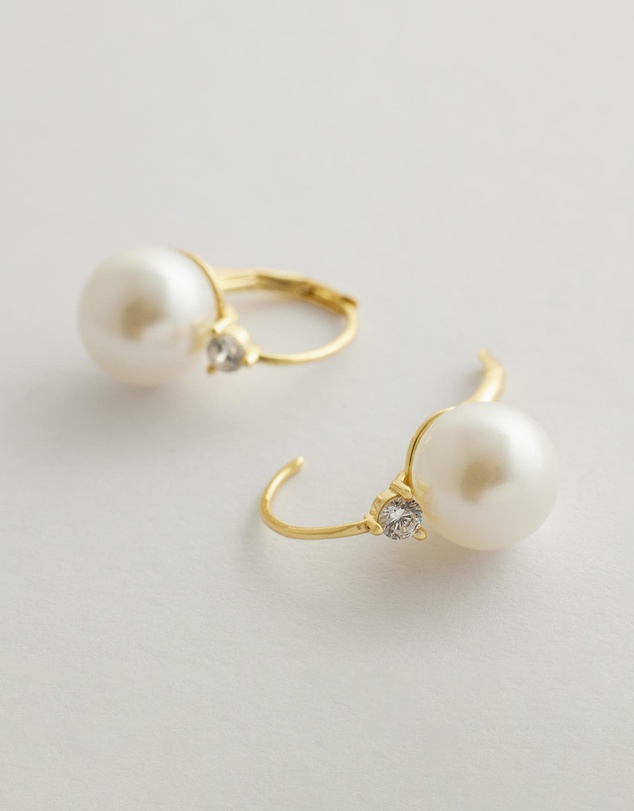 Native Sol - Valora Pearl Earrings