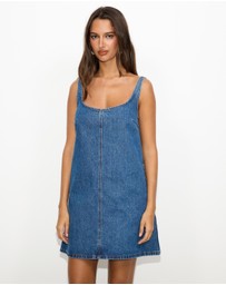 Dazie - Elyse Denim Mini Dress