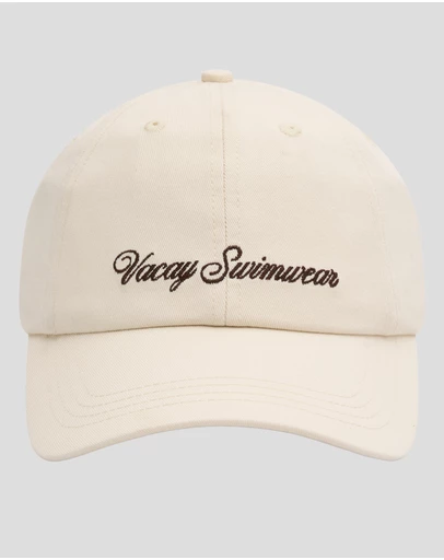 Vacay Swimwear - Logo Cap Creme