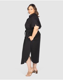 Love Your Wardrobe - Molly Poplin Shirt Dress