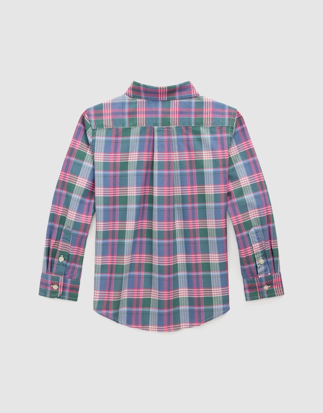 Polo Ralph Lauren - Plaid Cotton Oxford Shirt - ICONIC EXCLUSIVE - Babies-Kids